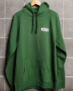 Hop Varieties Fixation Green Hoodie